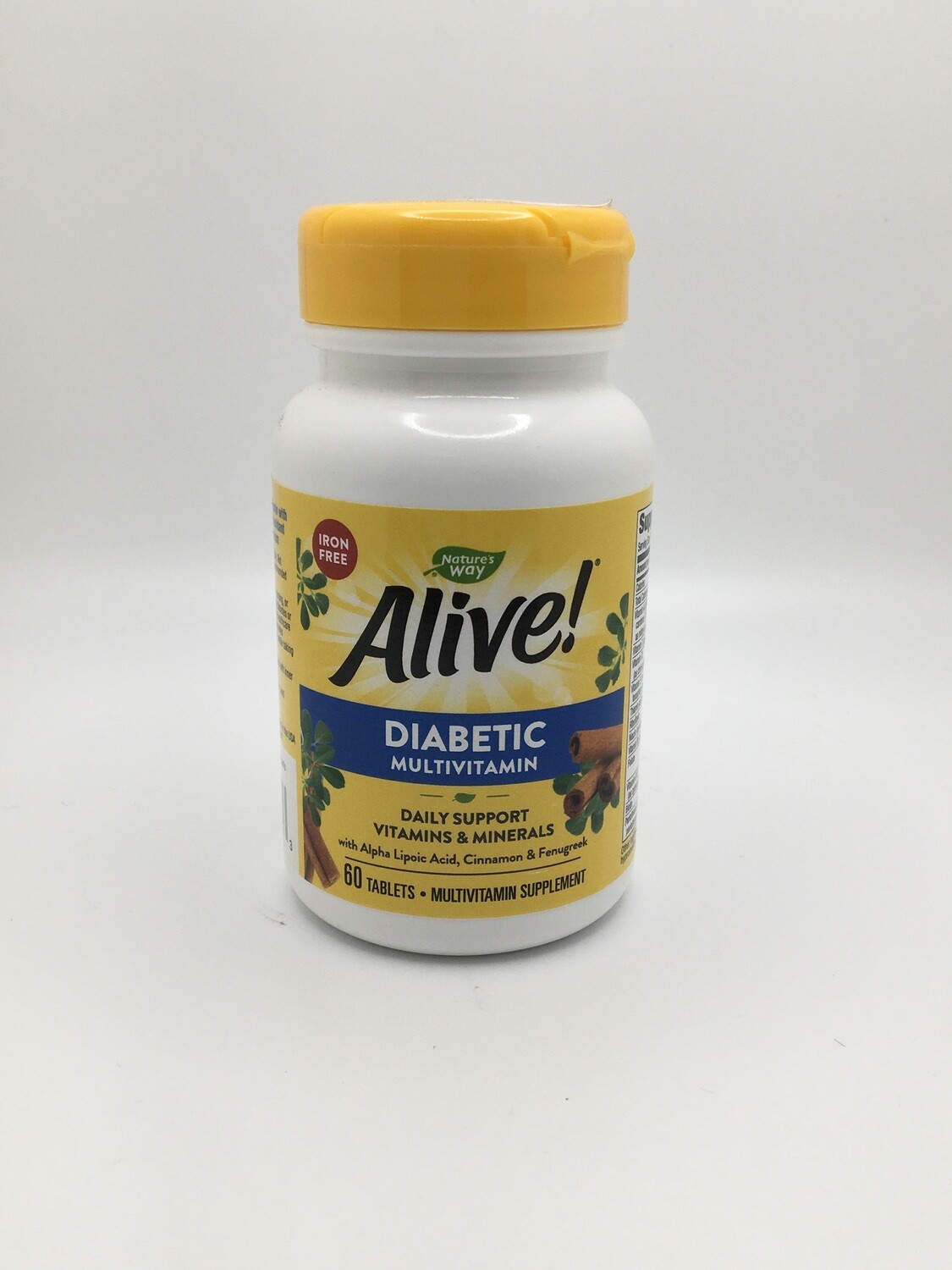 Alive Diabetic Multivitamin 60tab(Natures Way)