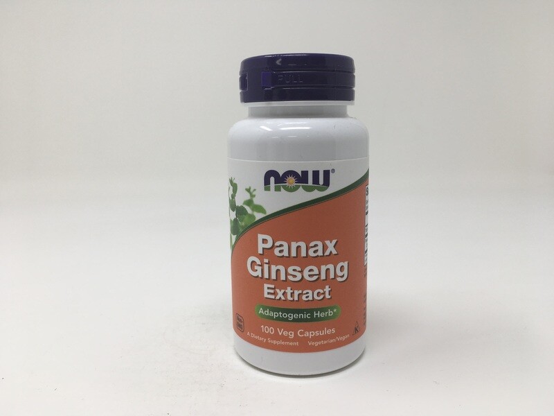 Panax Ginseng  100 Vcaps (Now) 4012