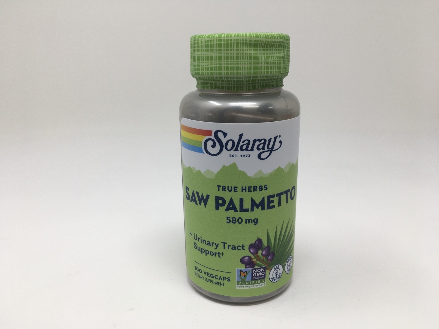 Saw Palmetto 580mg  100v caps (Solaray)