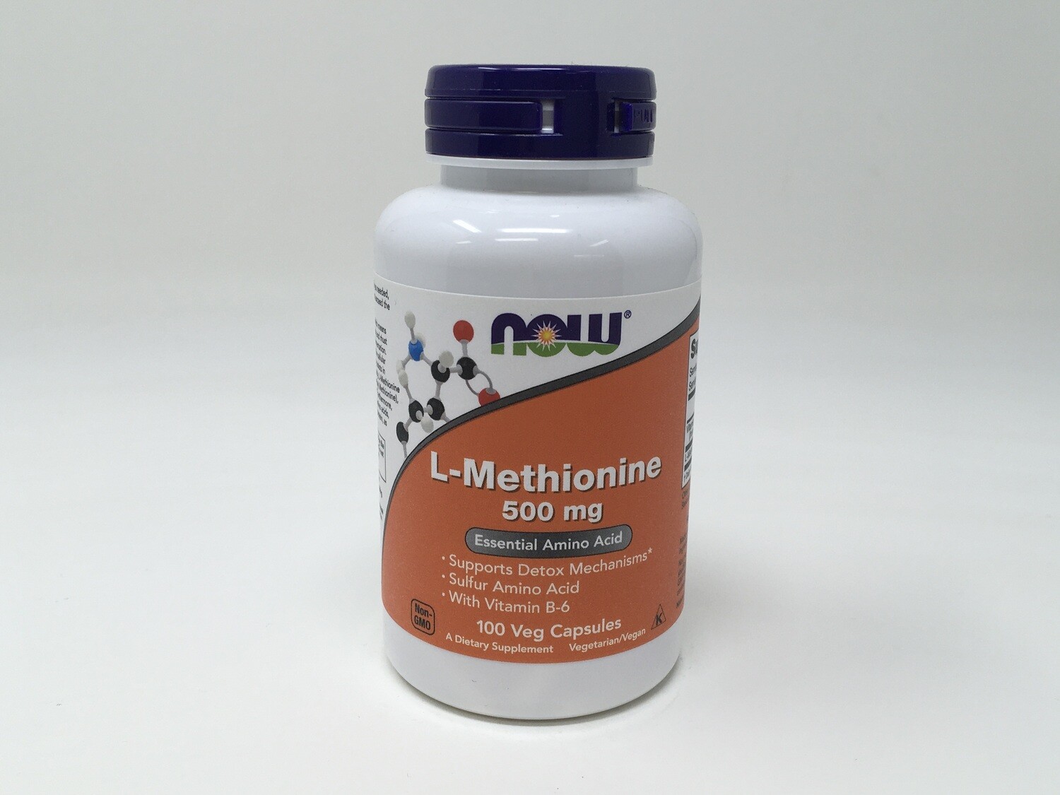 L Methionine   500mg   100 cap (Now0117)