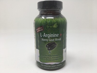 L Arginine with Horny Goat Weed 75 softgels