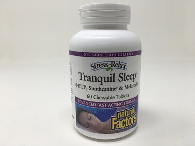 Tranquil Sleep 60 chews (Natural Factors)