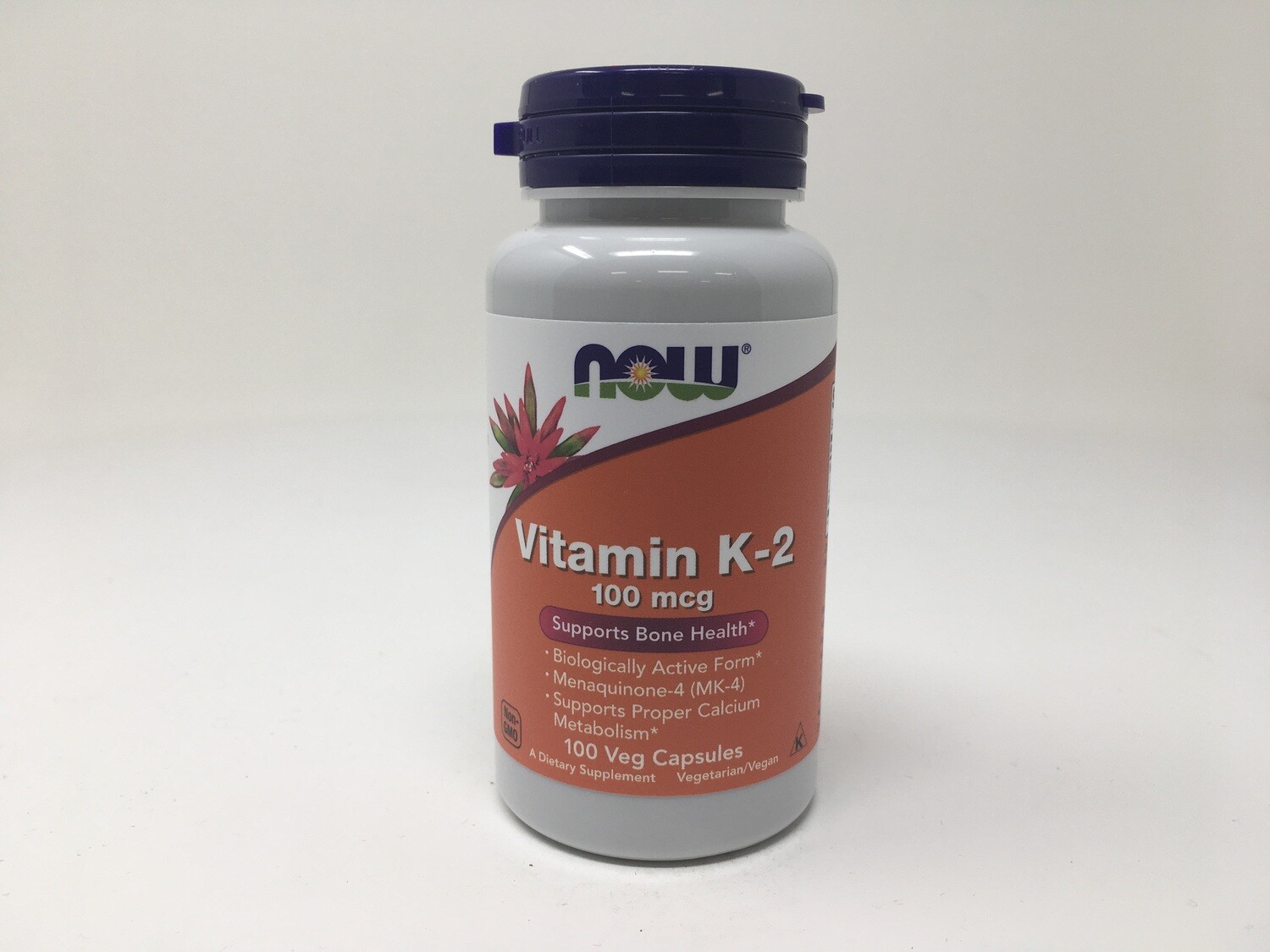 Vitamin K2 100mcg 100vcap (Now 0990)
