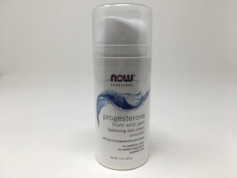 Progesterone Cream 3 oz (Now 3338)