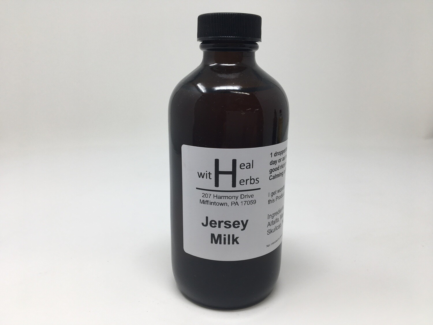 Jersey Milk 8oz (Heal With Herbs)