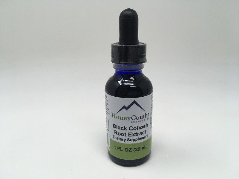 Black Cohosh Root Extract 1oz (Honeycomb)