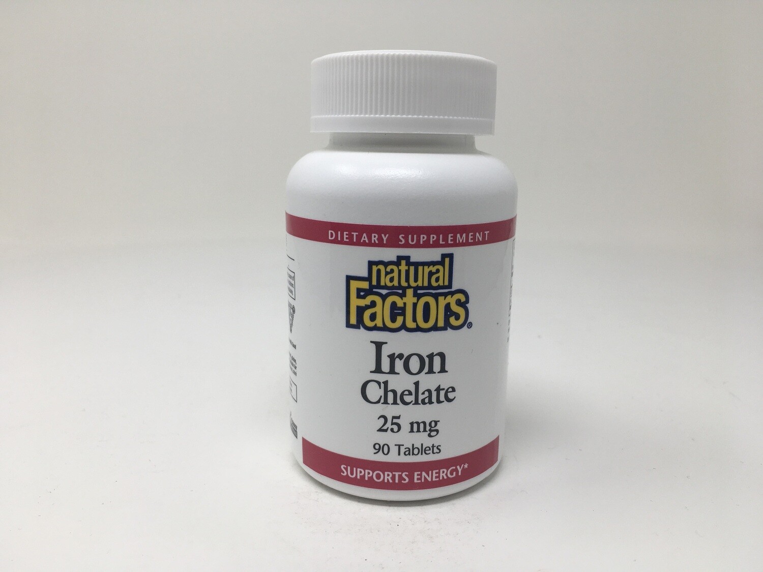 Iron Chelate 25mg 90 tabs (Natural Factors)
