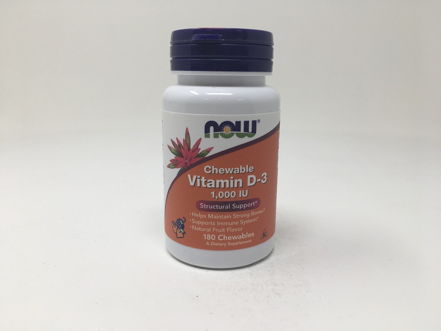 Vitamin D3 1000iu 180chewables (Now 0357)