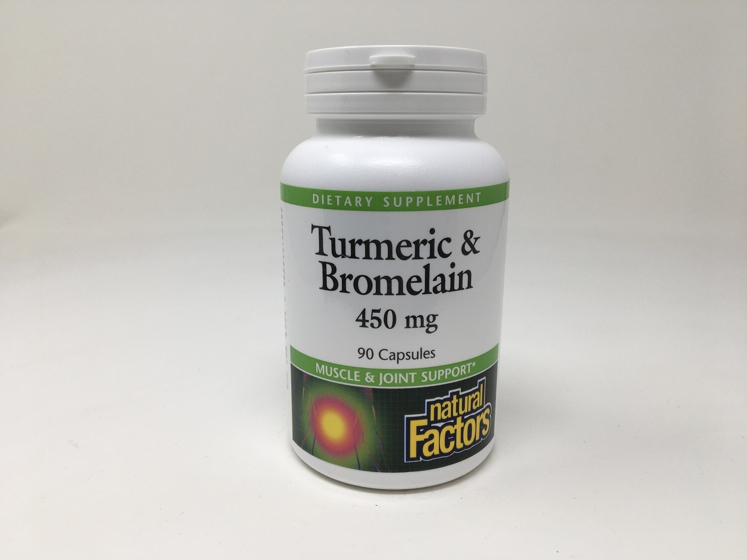 Turmeric &amp; Bromelain 90 caps  (Natural Factors)