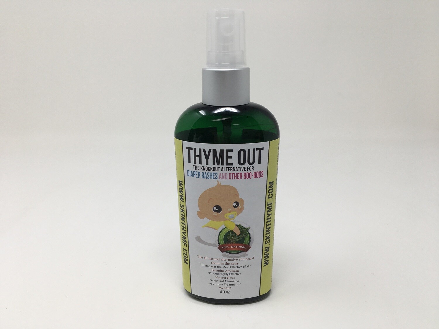 Thyme Out Eczema Care Diaper rash Boo Boo  4 oz