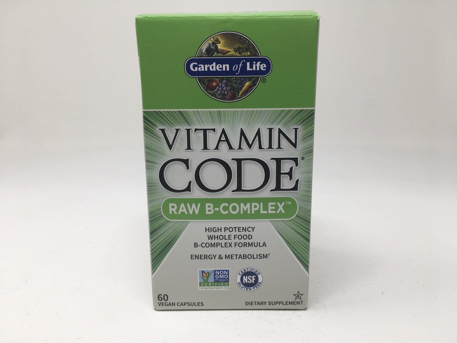 Vitamin Code Raw B-Complex 60vcap (Garden Of Life)