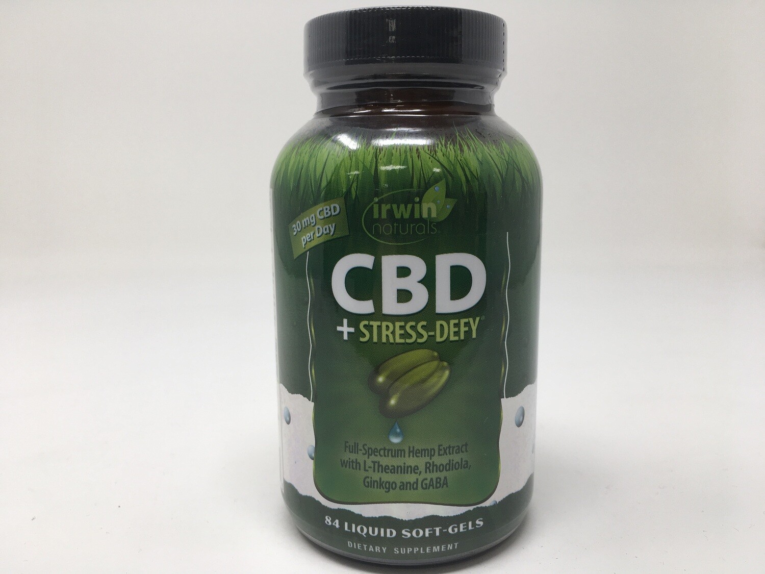 CBD + Stress Defy 84 softgels (Irwin Naturals)Disc.