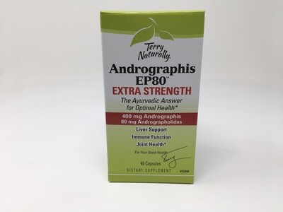 Andrographis EP80 Extra Strength (Terry Naturally)  60 Capsules