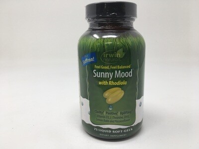 Sunny Mood with Rhodiola   75 softgels(Irwin Naturals)