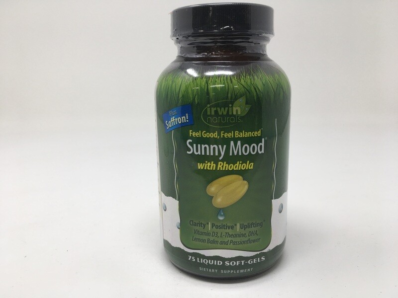 Sunny Mood with Rhodiola   75 softgels(Irwin Naturals)