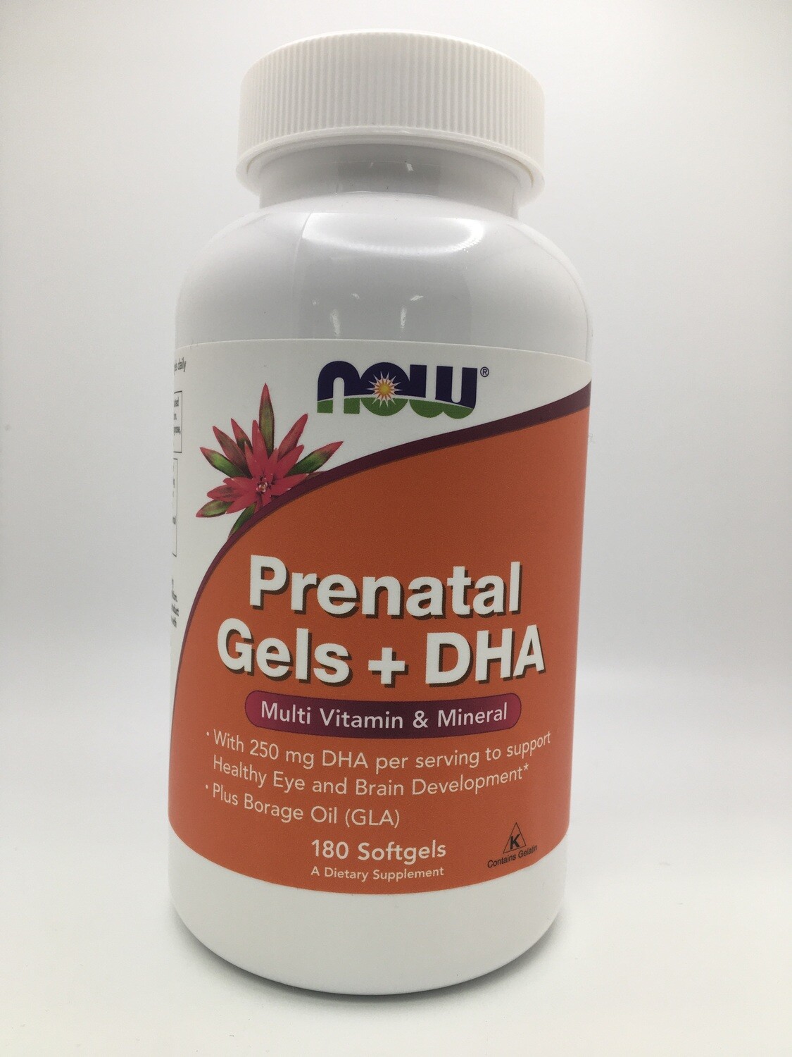 Prenatal Gels + DHA 180sg Now 3811