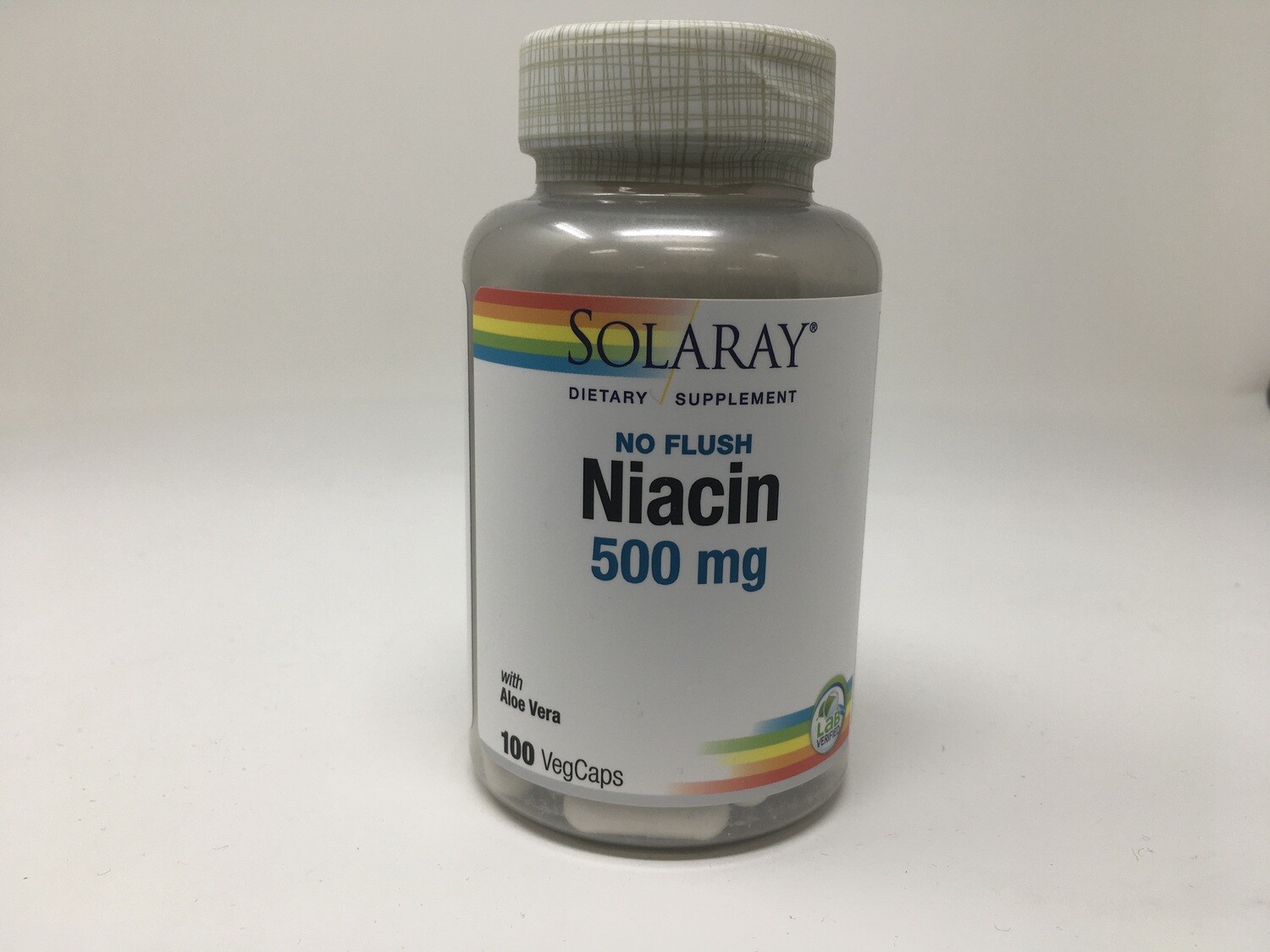 Niacin 500mg No Flush 100vcap (Solaray)