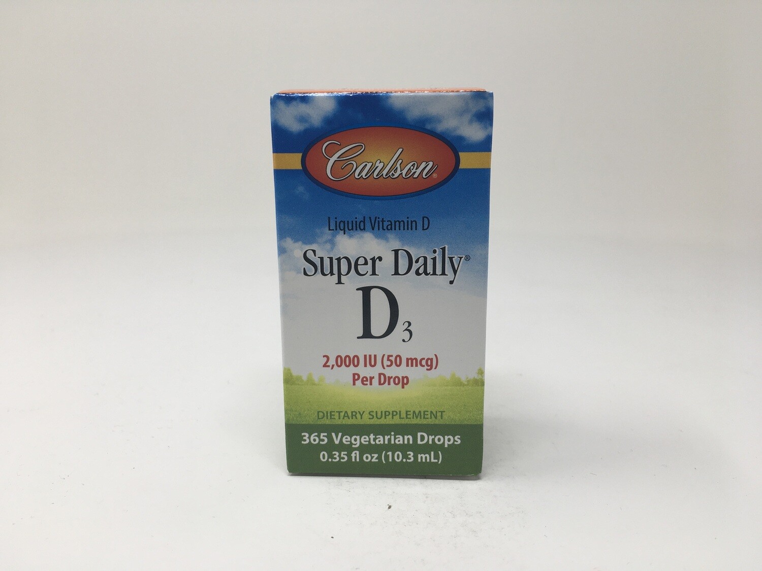 D3 2000iu per drop 365drops  (Carlson)