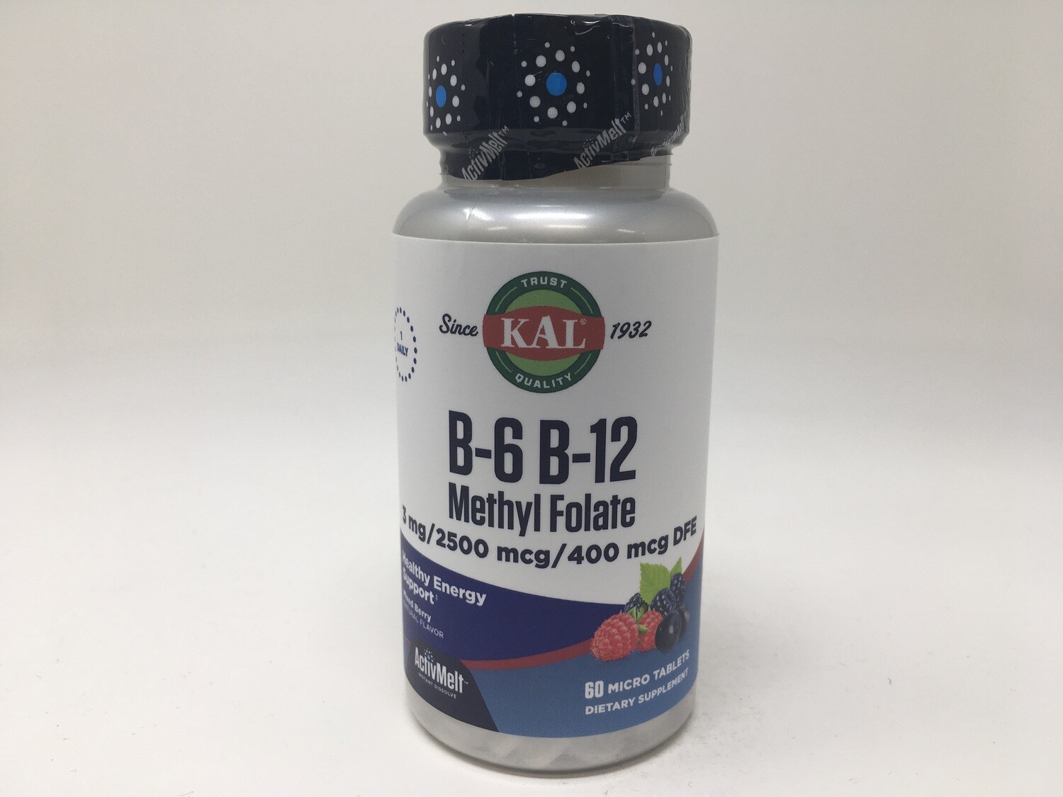 B6 B12 Methyl Folate 60 melt (KAL29151)