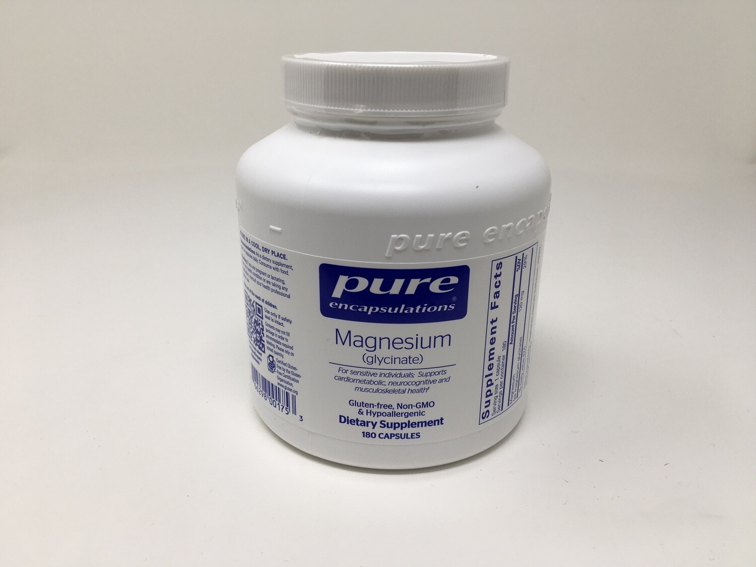 Magnesium Glycinate 180 caps (Pure Encapsulations)