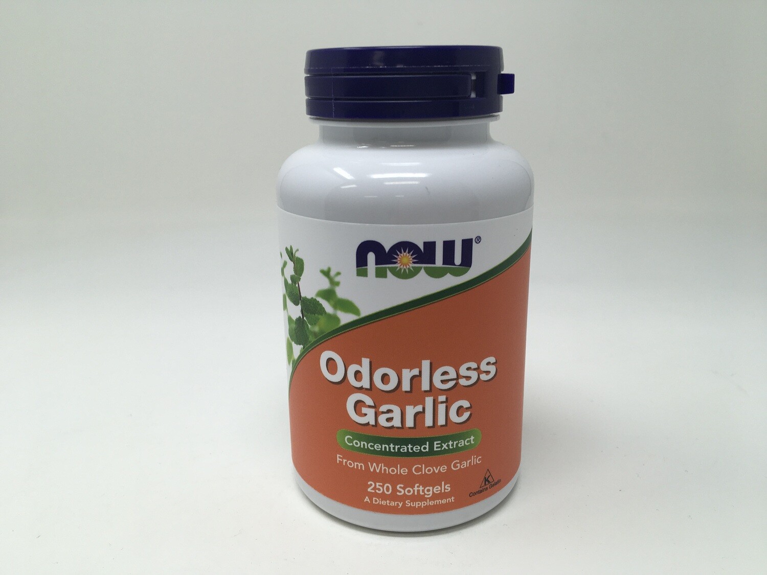 Odorless Garlic 250 softgels (Now 1808)
