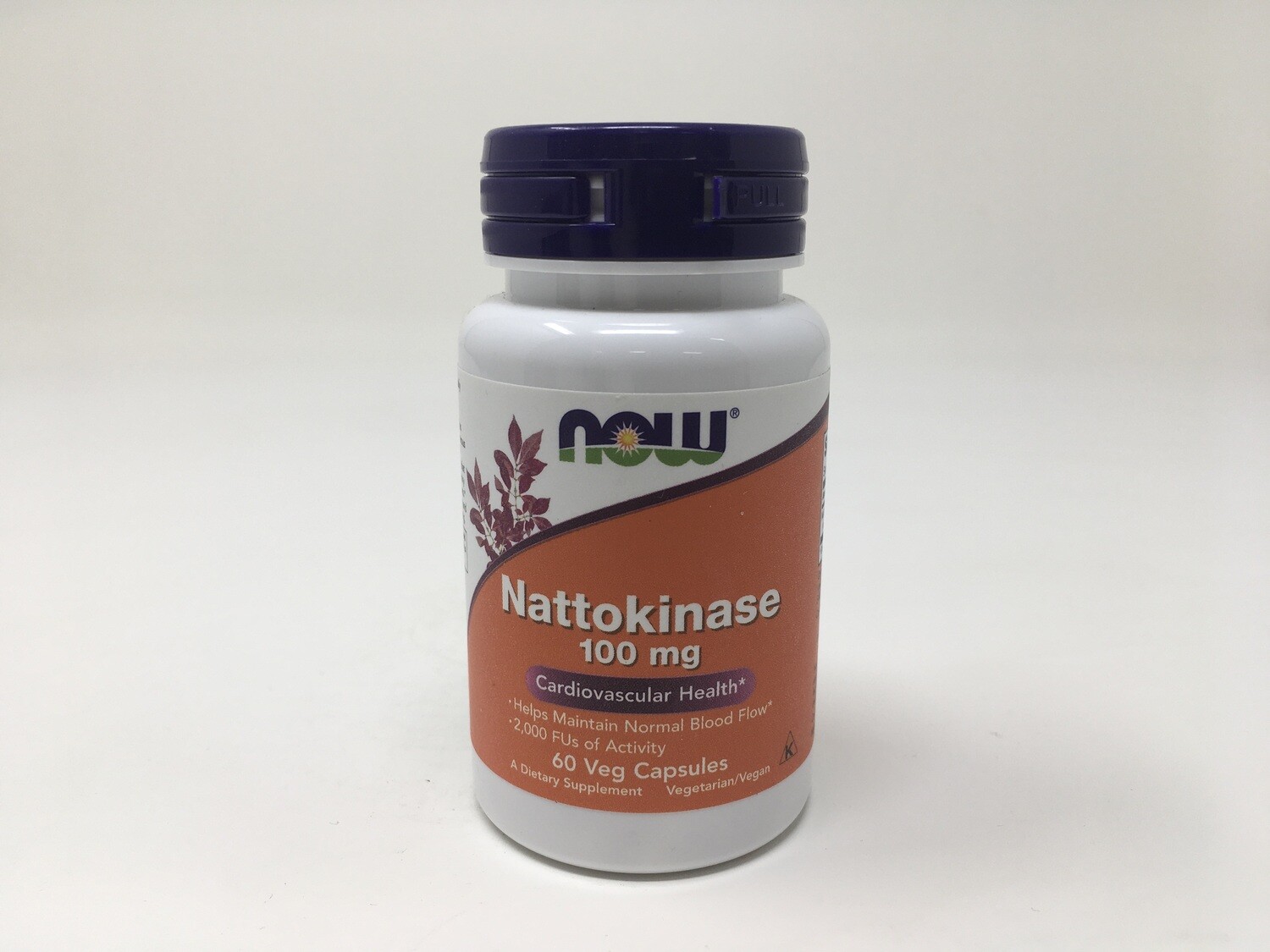 Nattokinase  100 mg  60 Veg Capsules(Now) 3140