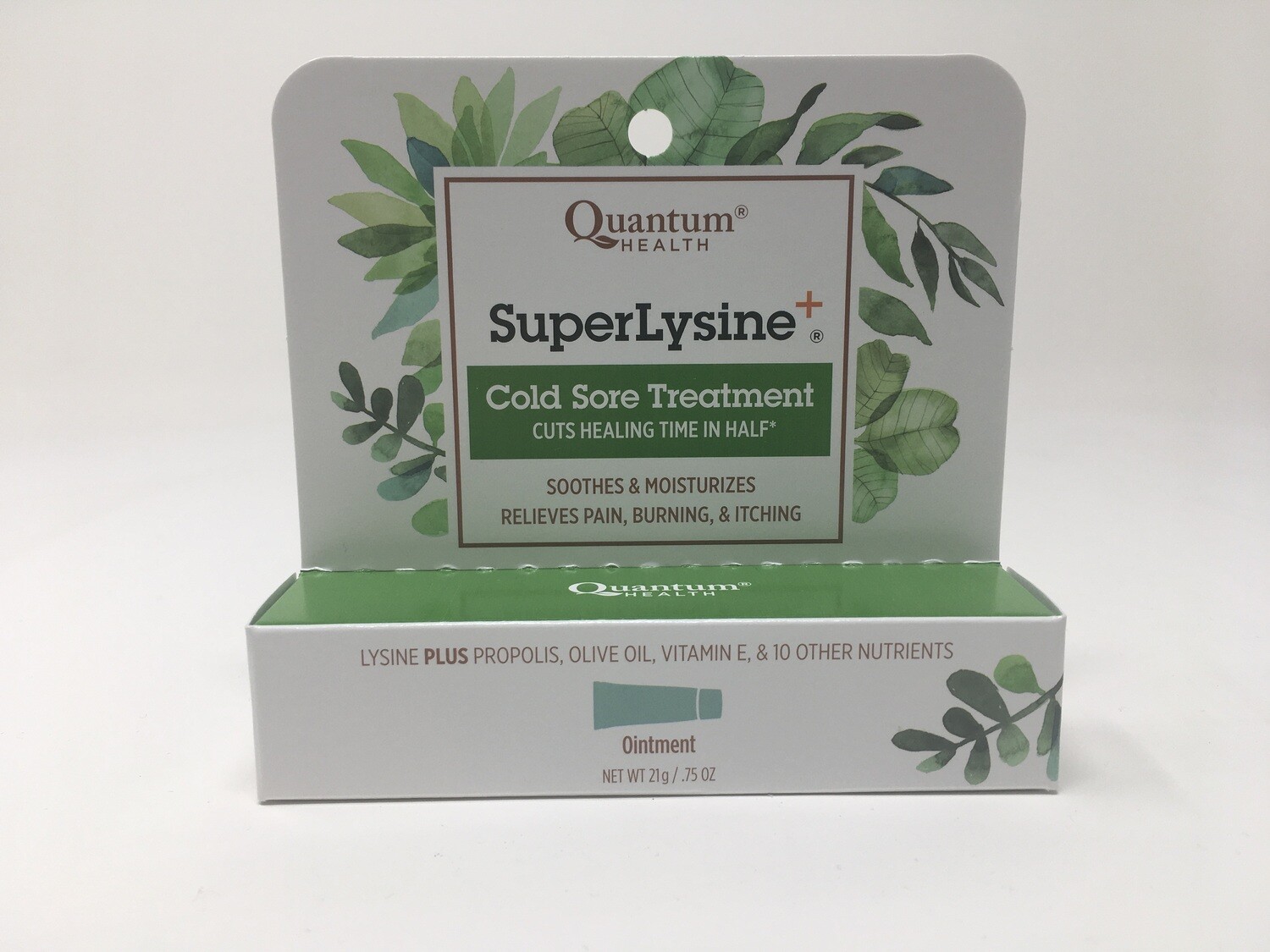 Super Lysine Cold Sore Treatment .75oz Salve (Quantum Health)