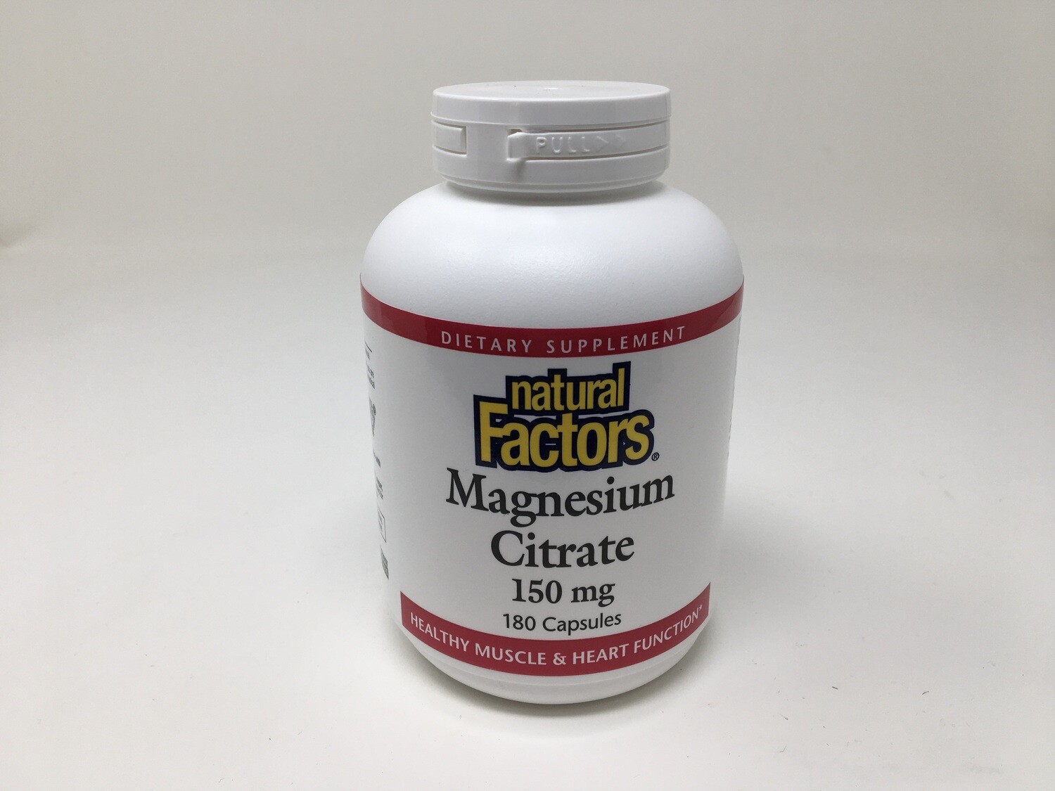 Magnesium Citrate 180 caps (Natural Factors)