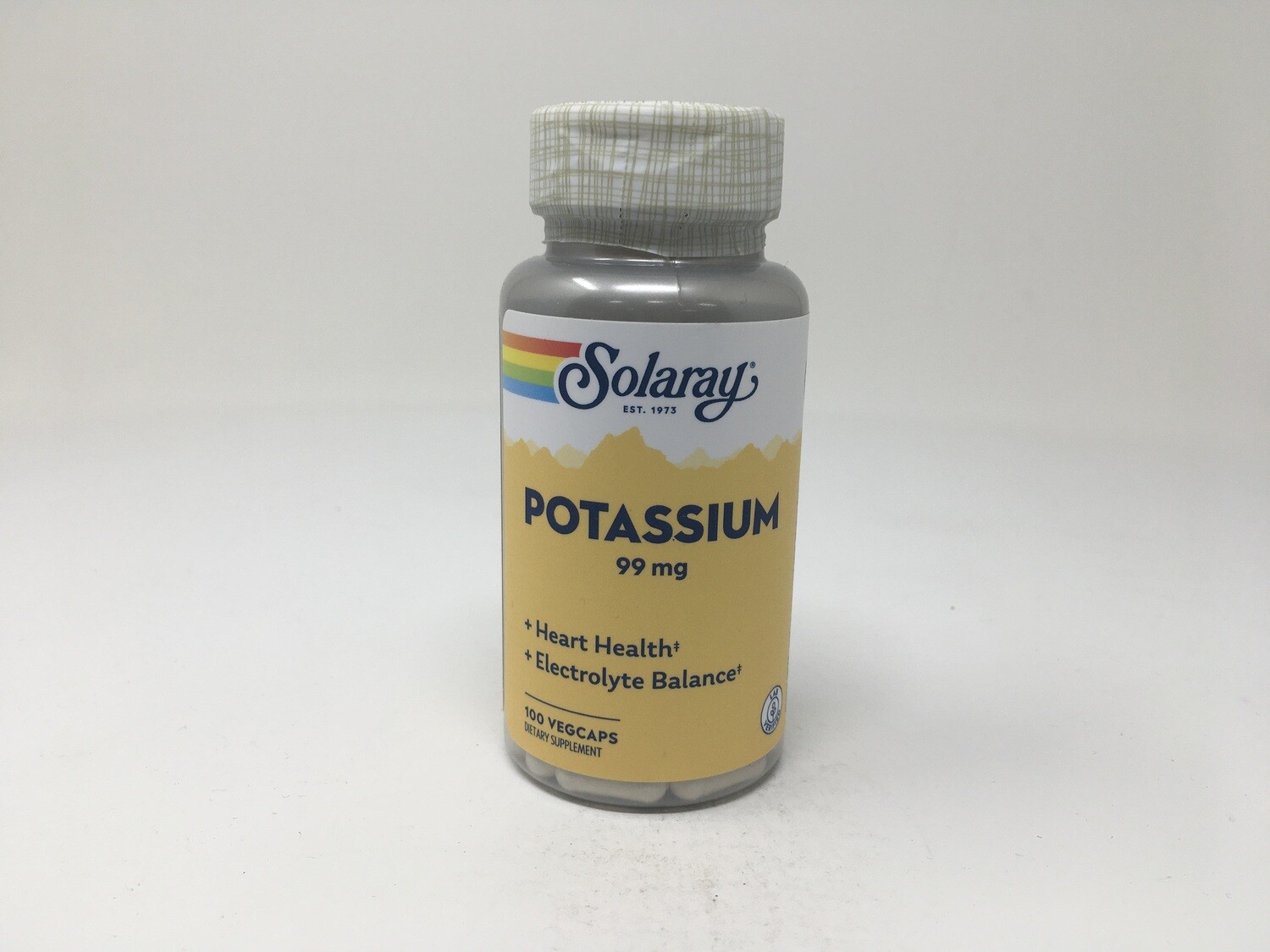 Potassium 99mg 100 vcaps (Solaray)