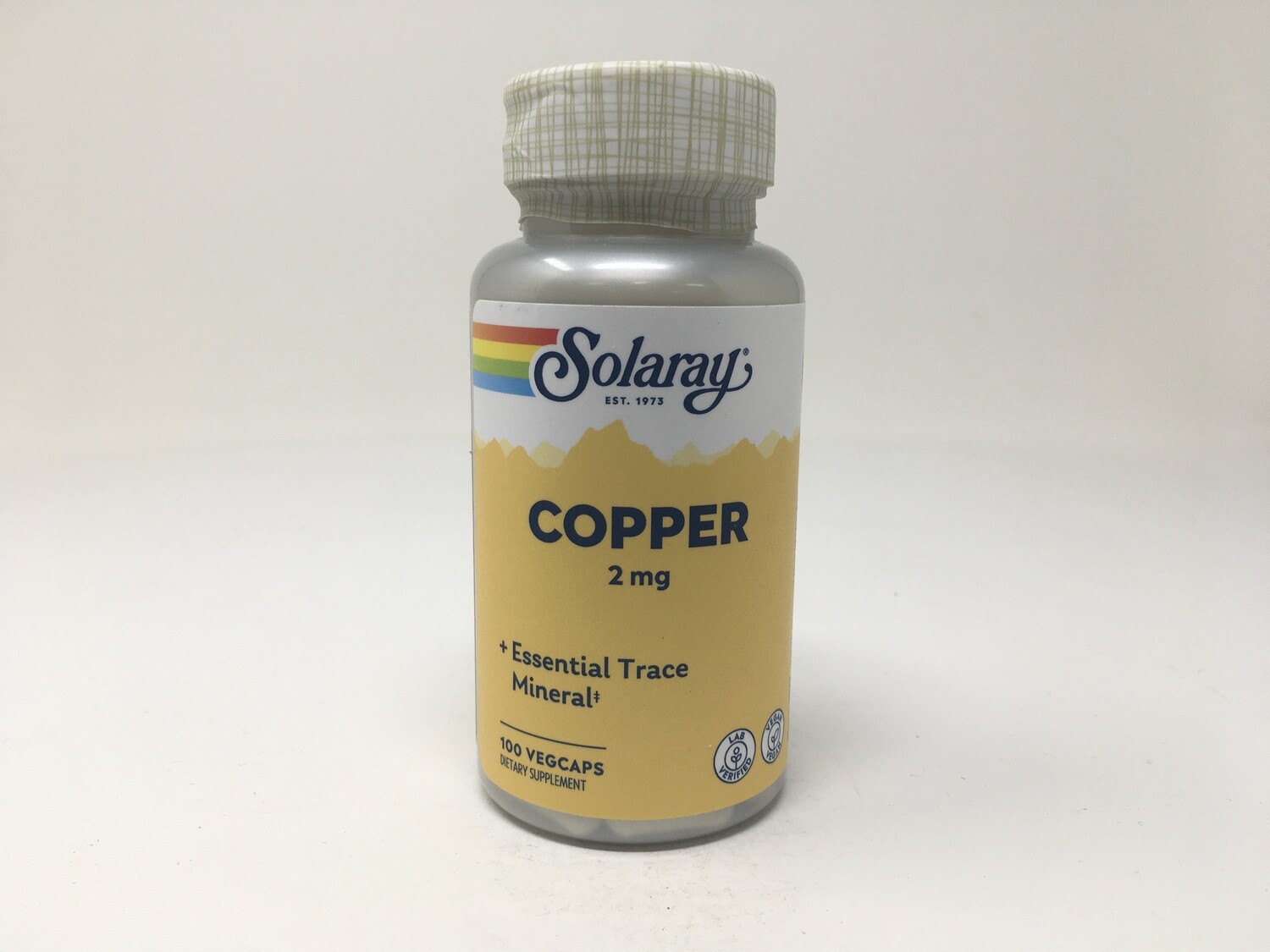 Copper 2mg  100vcaps (Solaray)