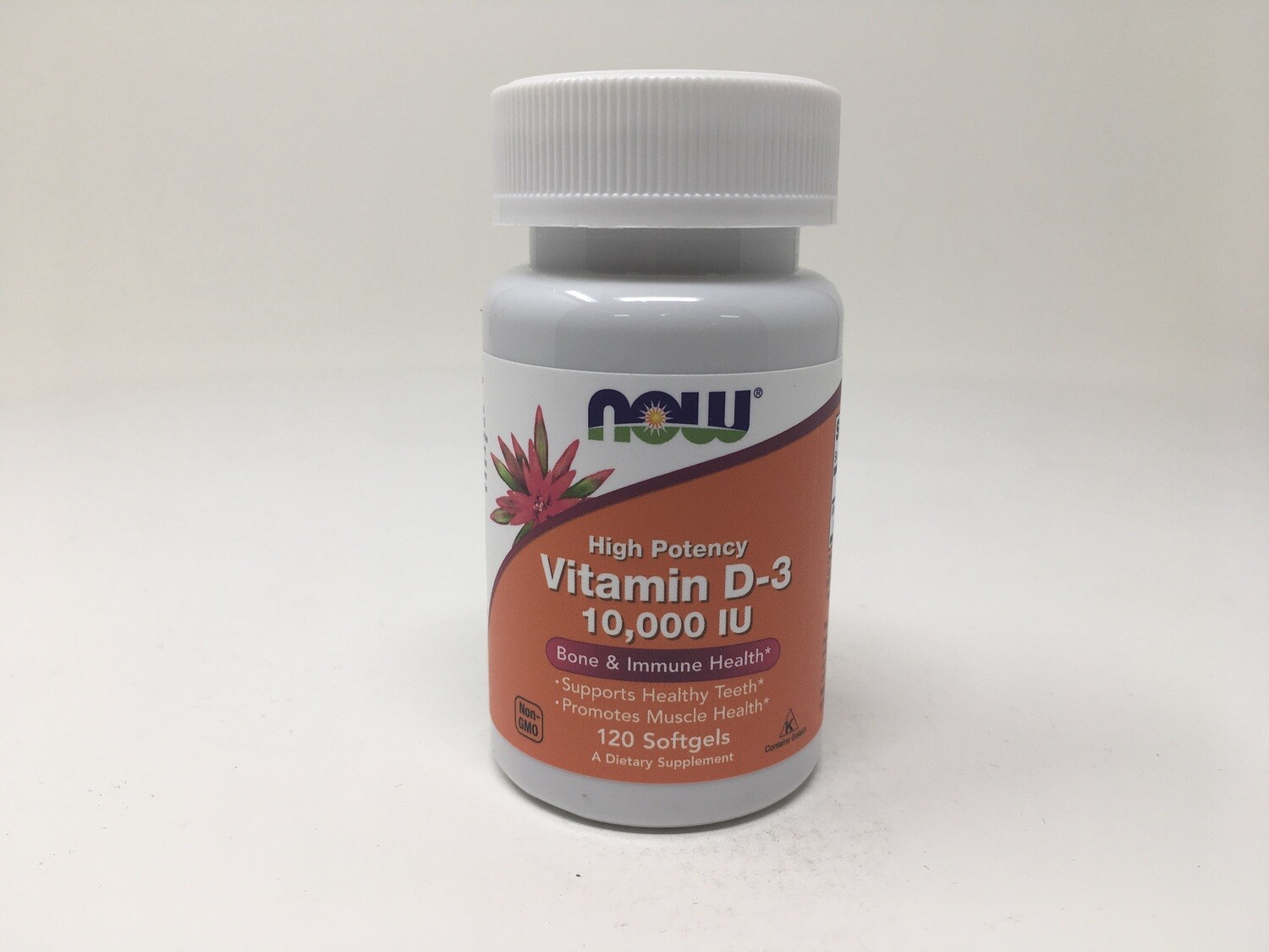 Vitamin D3 10,000iu 120sg (Now 0376)