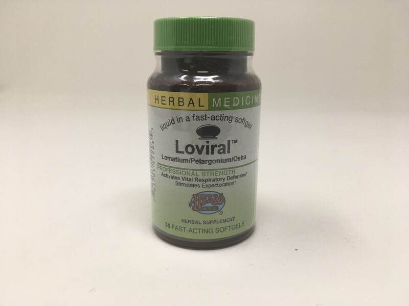 Loviral 30 softgels (Herbs ETC)