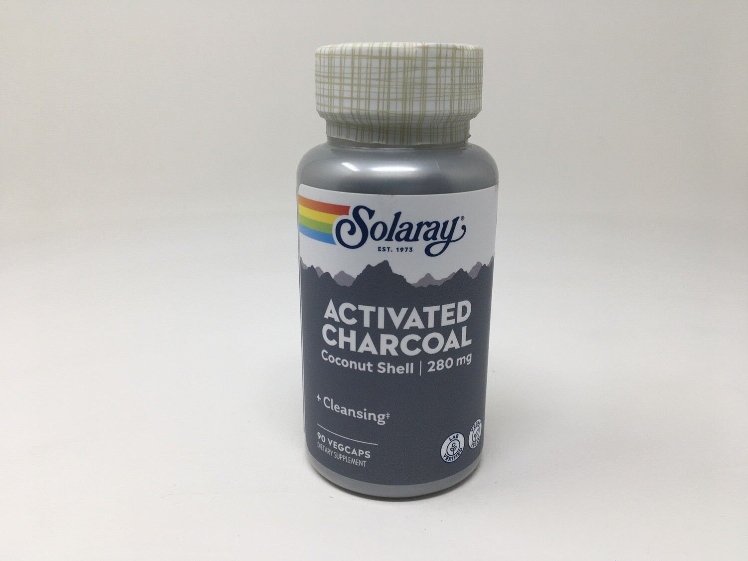 Activated Charcoal  90 VegCaps (Solaray)