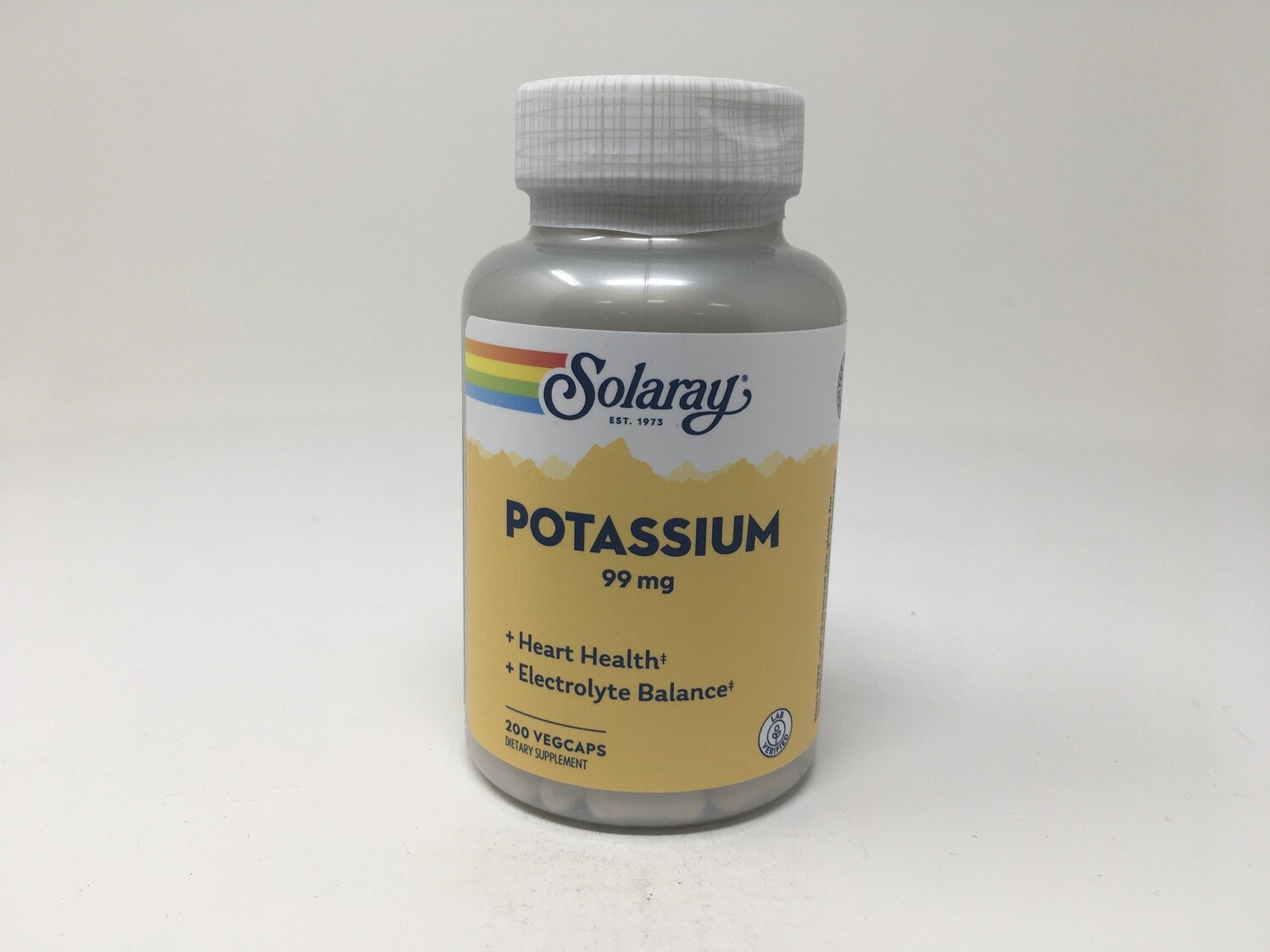 Potassium 99mg 200 vcaps (Solaray)