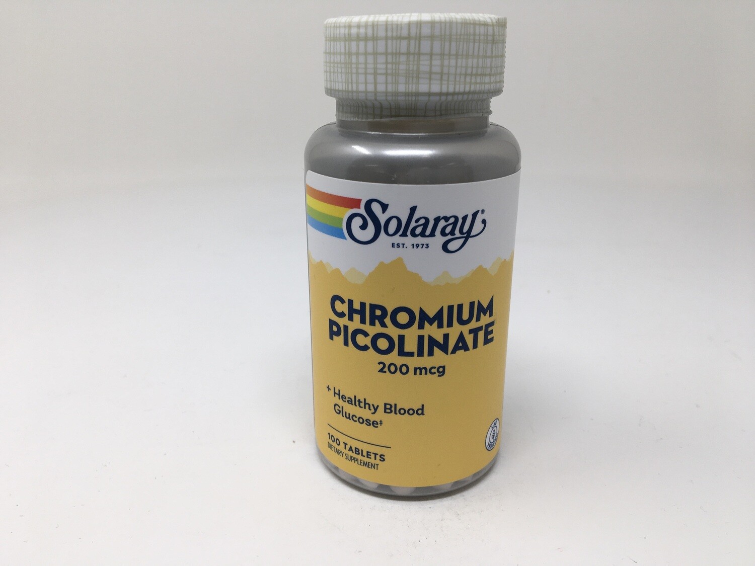 Chromium Picolinate 200mcg 100 Tablets (Solaray)