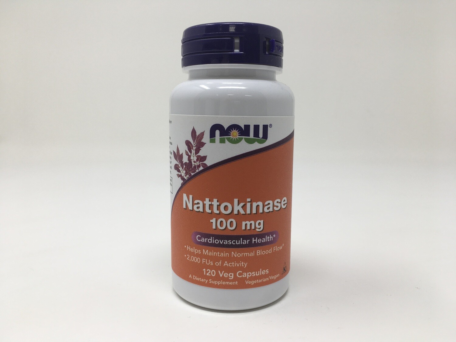 Nattokinase 100mg 120vcap (Now)