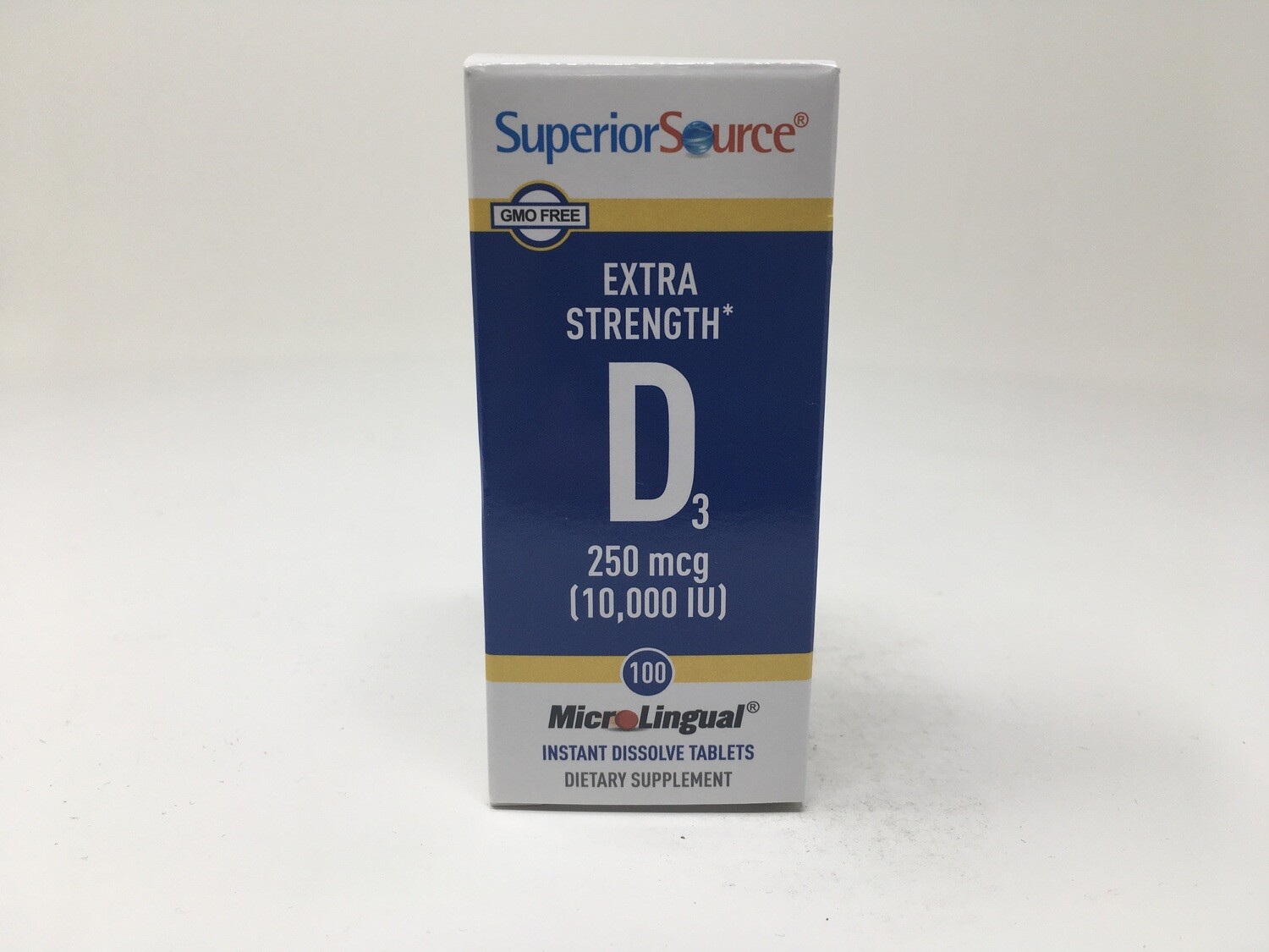 D3 10,000iu 100 tabs (SS#90870)(Superior Source)
