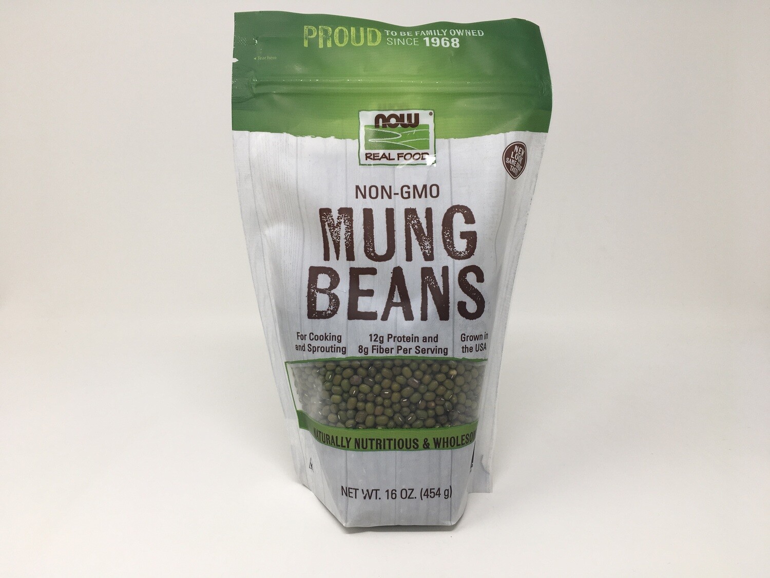 Mung Beans 16 oz (Now 7250)