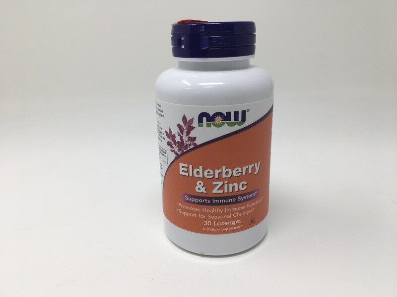 Elderberry & Zinc 30 Lozenges (Now 3297)