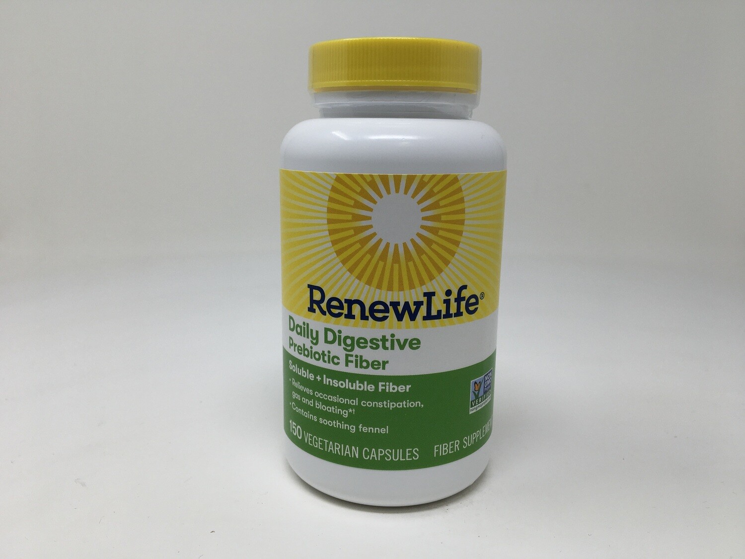 Daily Digestive  Prebiotic  Fiber   150 Vcaps(RenewLife)