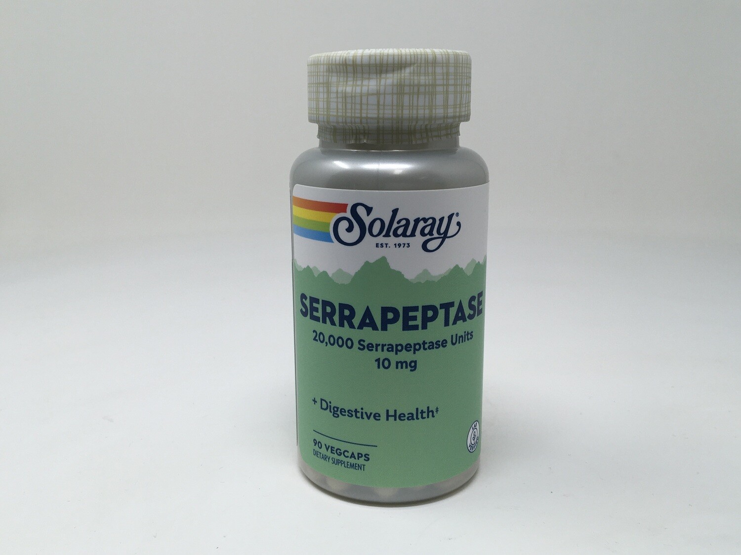 Serrapeptase    90 vegicaps ( Solaray )