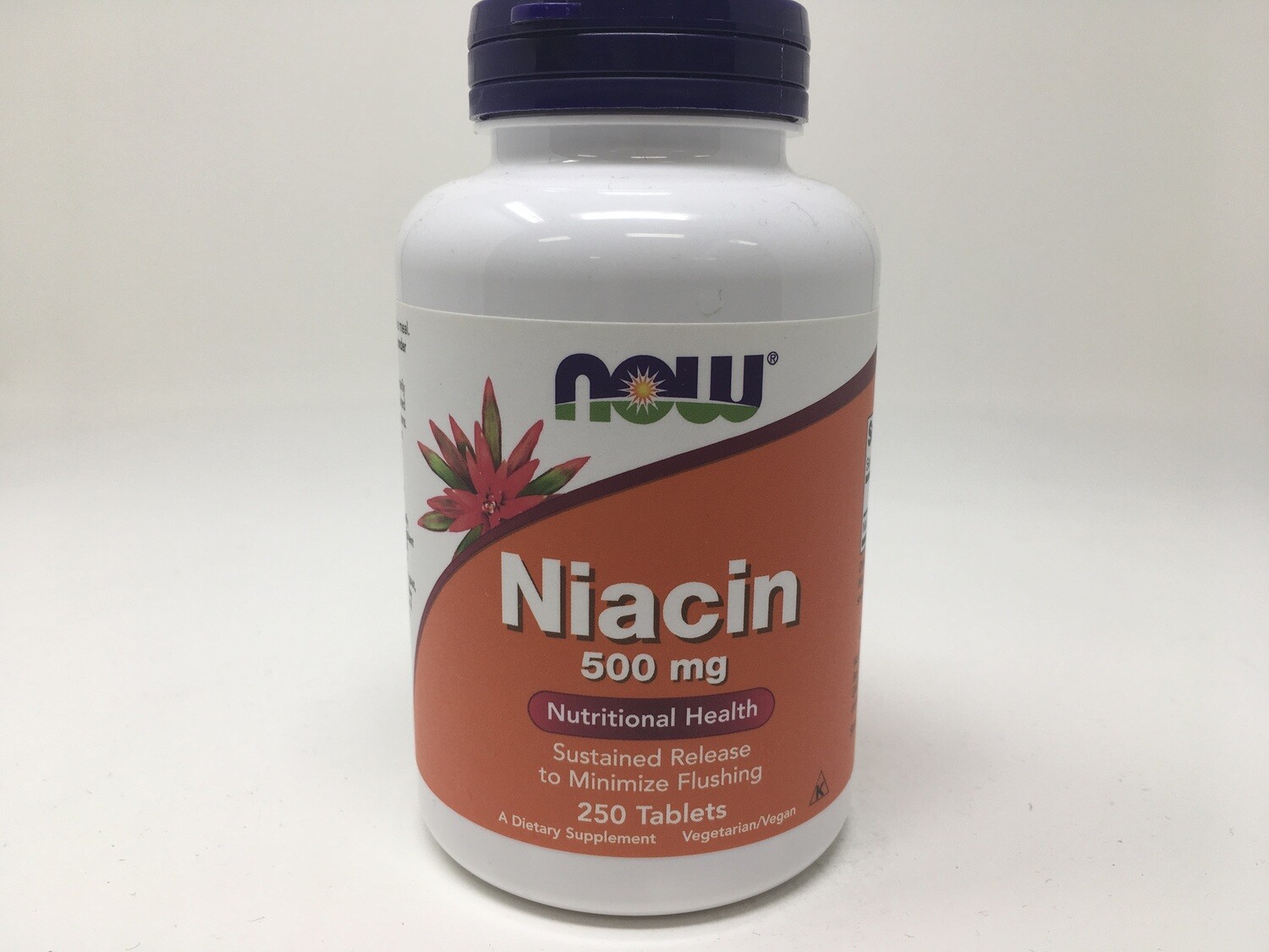 Niacin 500mg 250 tab S.R. (Now 0482)