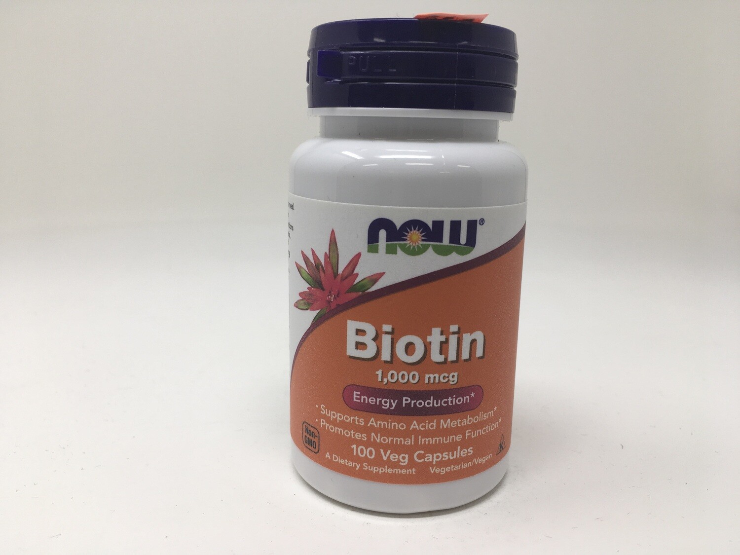 Biotin 1000mcg 100caps (Now 0469)