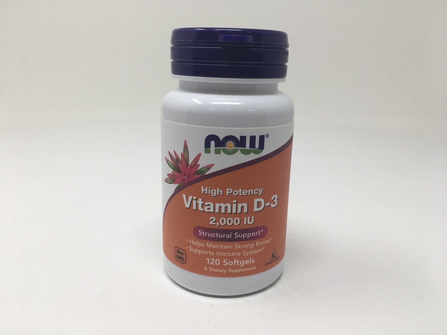 Vitamin D3 2000iu 120sg (Now 0367)