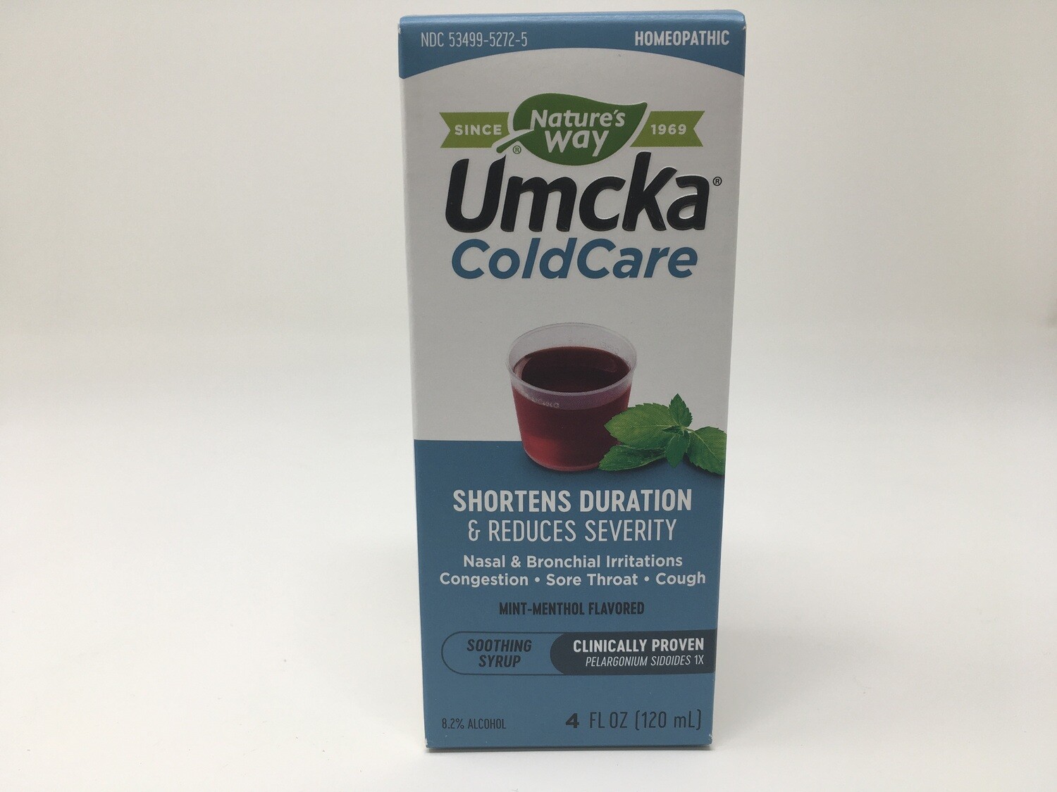 Umcka Cold Care Mint-Menthol 4oz (Natures Way)