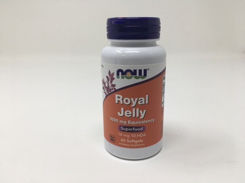 Royal Jelly 1000mg 60 Sg (Now)