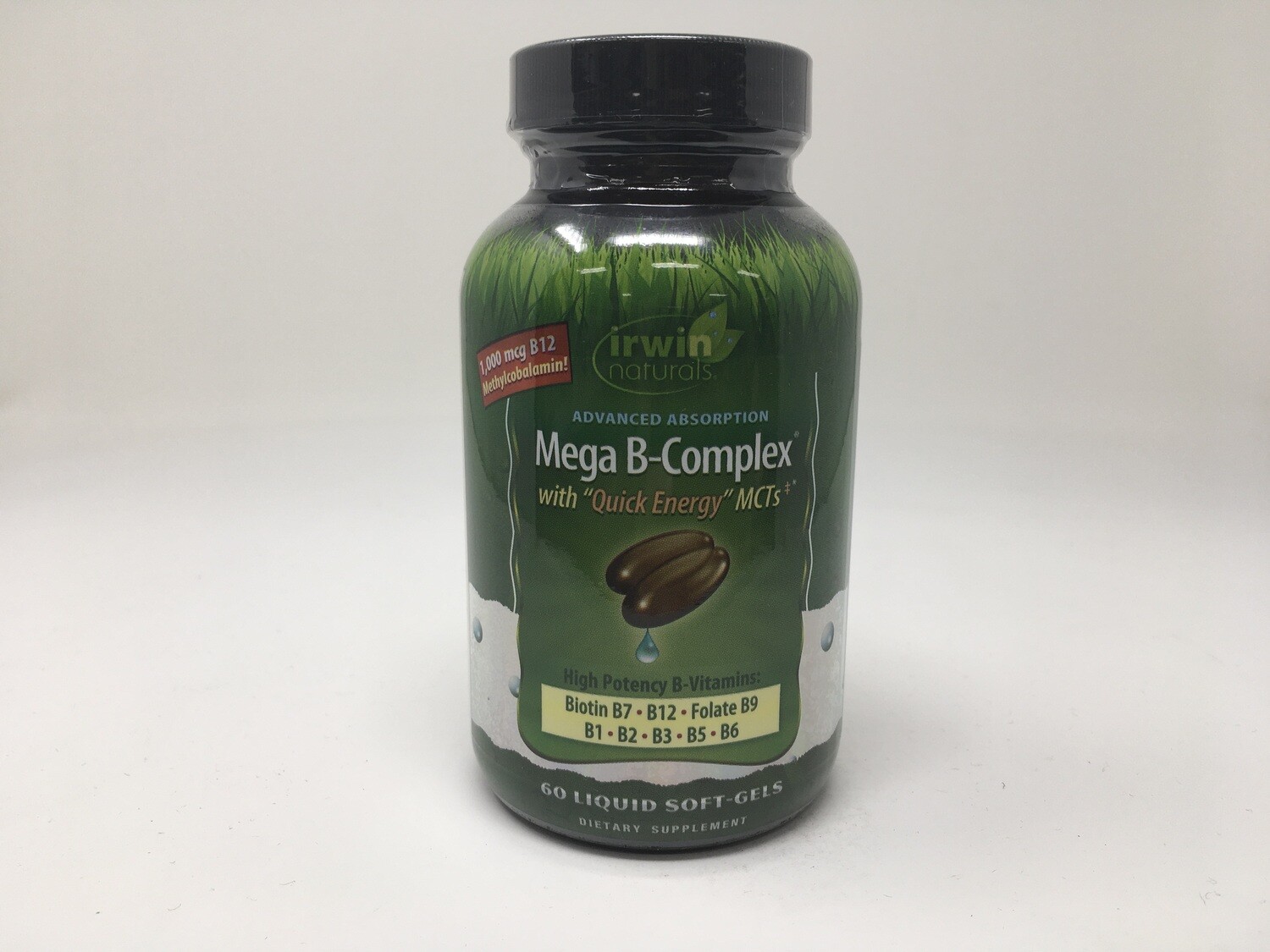 Mega B-Complex 60sg(Irwin Naturals)