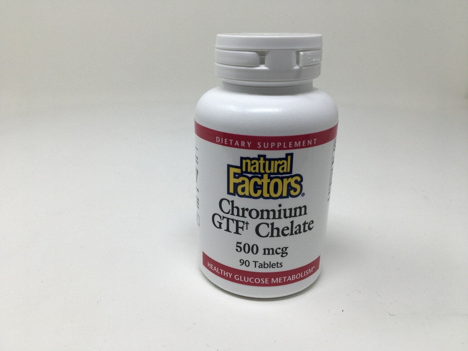 Chromium GTF Chelate 500mcg 90 Tab (Natural Factors)