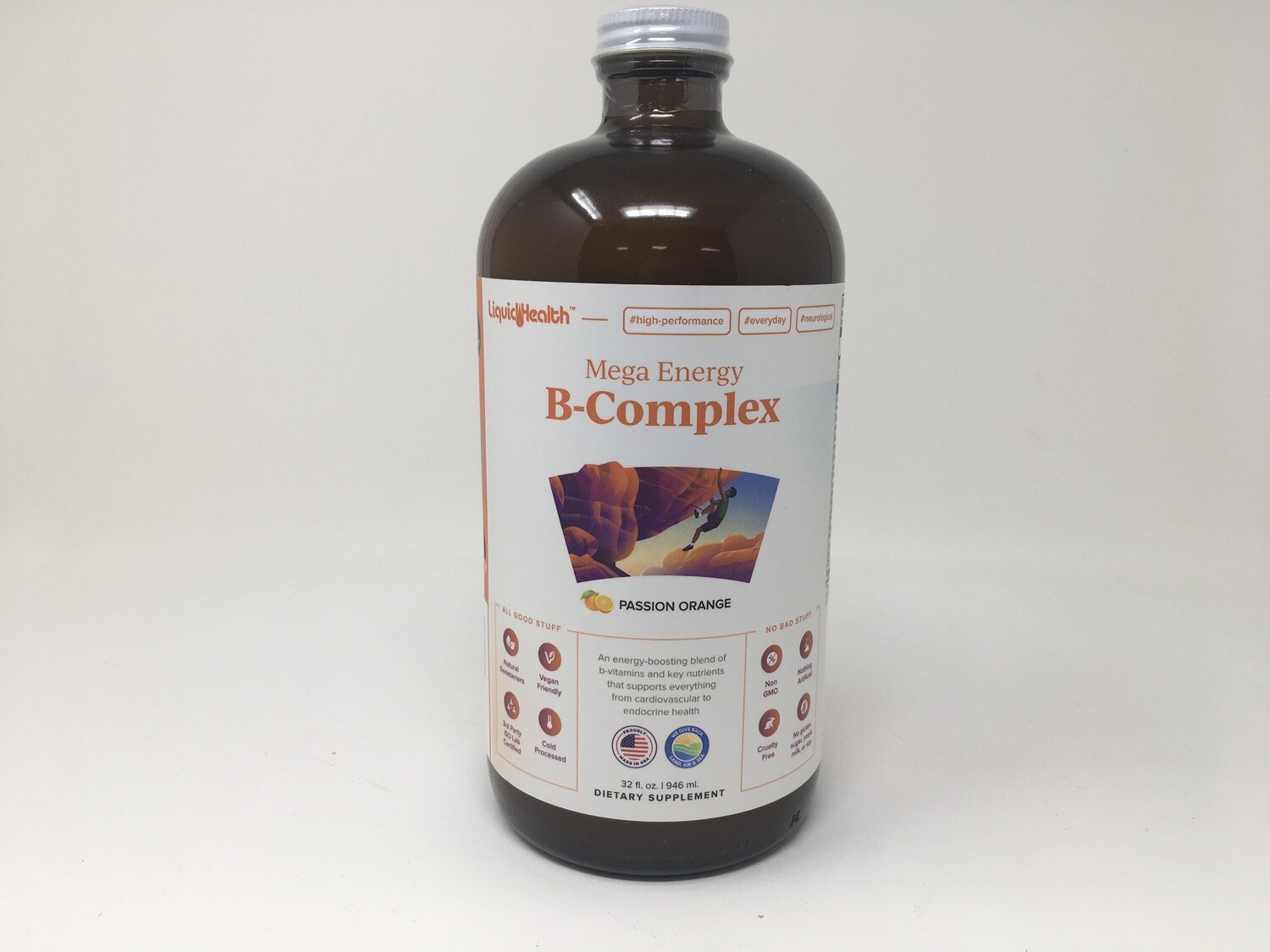 Mega Energy B-Complex 32oz (Liquid Health)