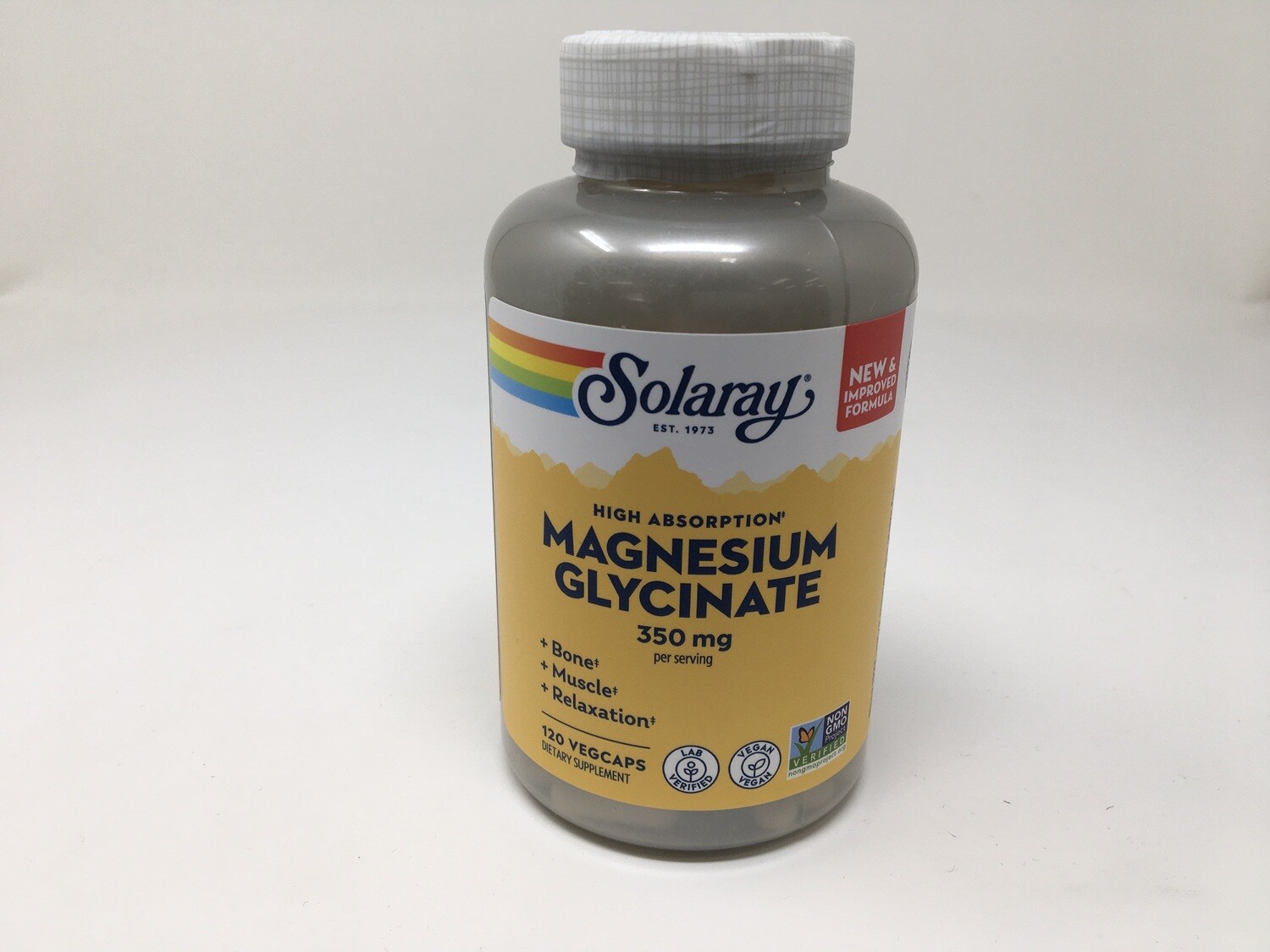 Magnesium Glycinate 350 mg (Solaray) 120caps